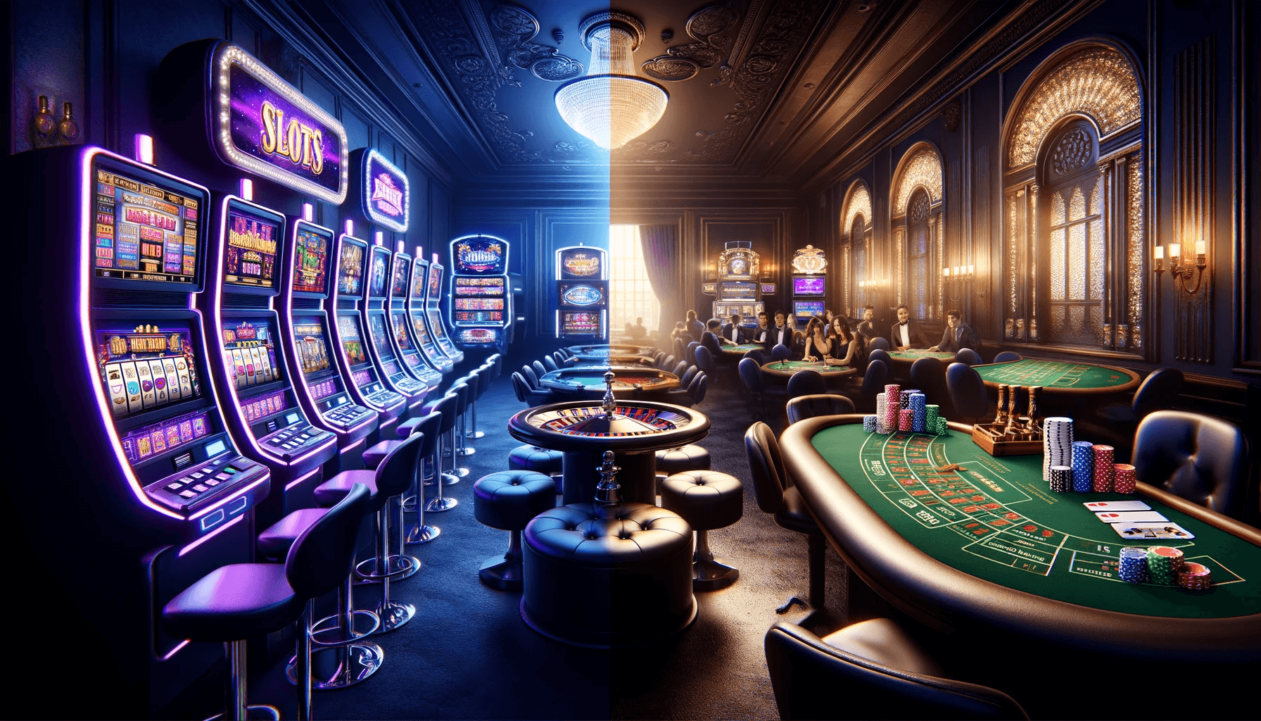 Which Game to Choose for Better Experience – Slots or Table Games image